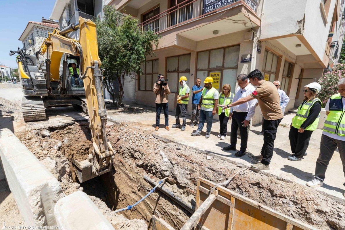 İZSU’dan yılın ilk yarısında tarihi altyapı seferberliği