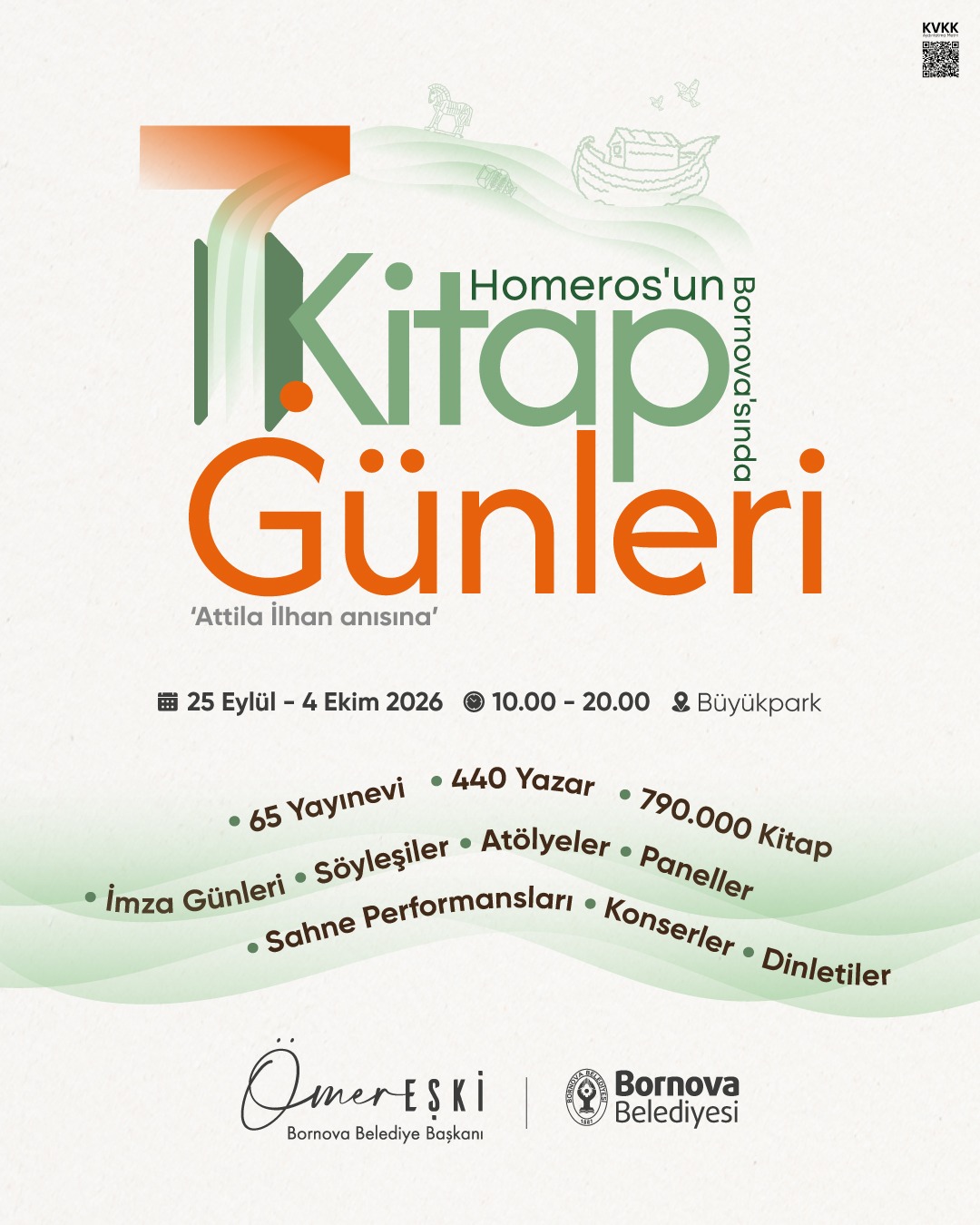 Edebiyatın kalbi Bornova’da atacak: 7. Kitap Günleri başlıyor!