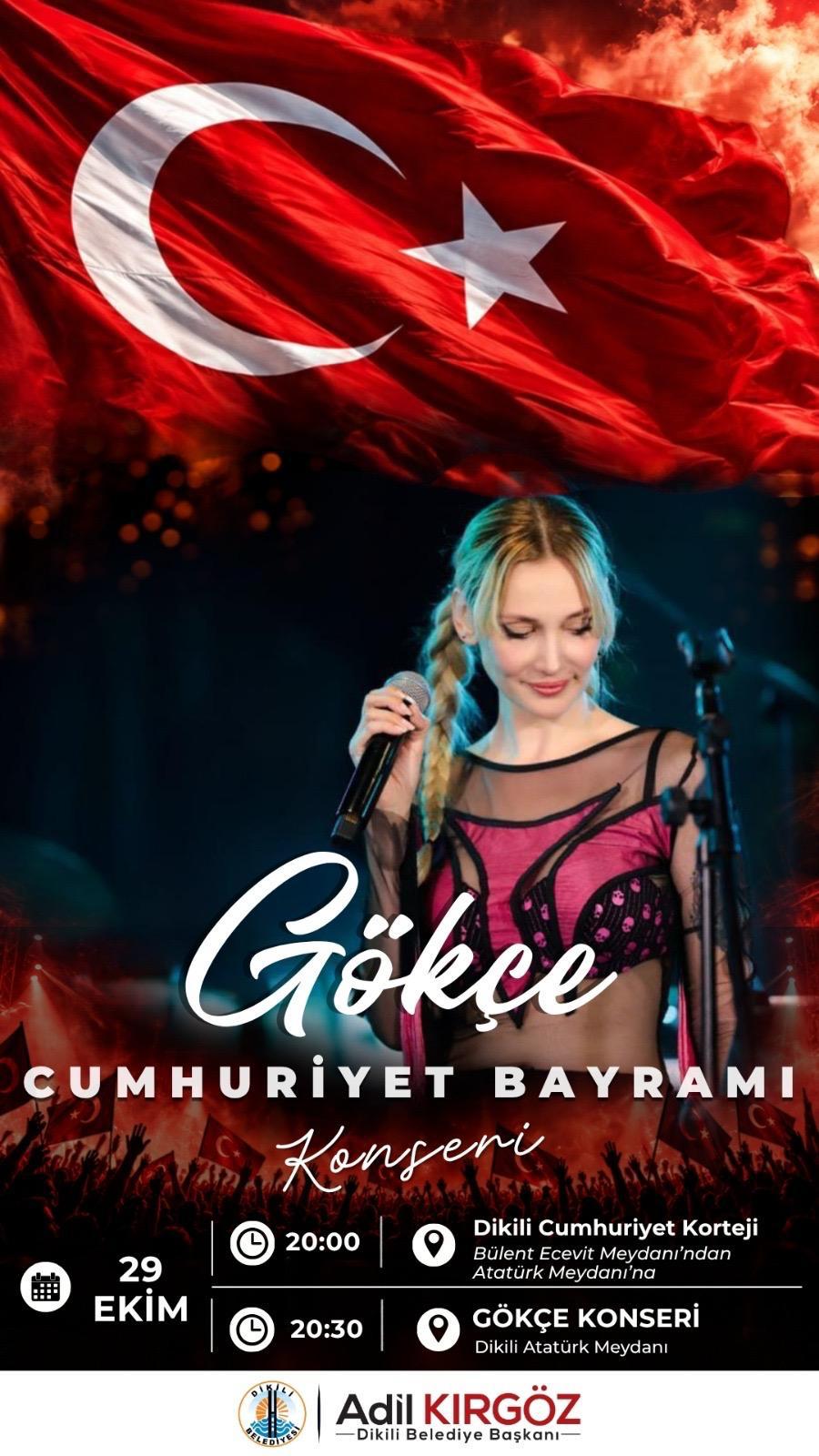 DİKİLİ VE ÇANDARLI’DA CUMHURİYET COŞKUSU YAŞANACAK